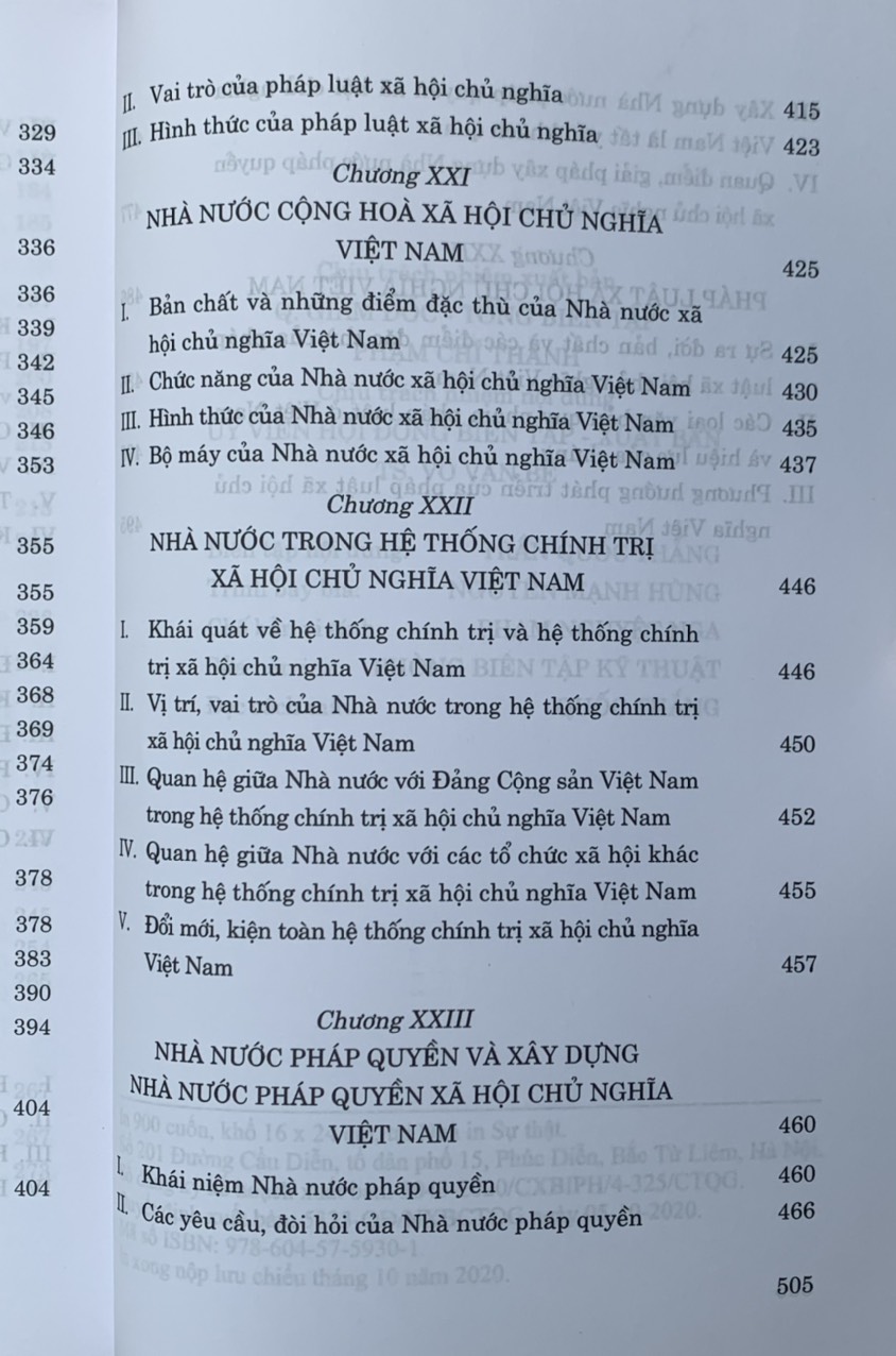 Giáo Trình Lý Luận Về Nhà Nước Và Pháp Luật (Tái Bản Lần Thứ Tư, Có Sửa Chữa, Bổ Sung)