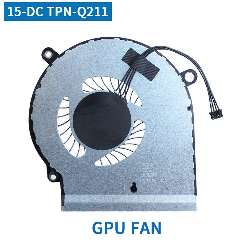 Mới Quạt Tản Nhiệt Cpu Gpu Cho Hp Gaming Nb Wasd 4 5 Pro Iv Omen 15-dc Tpn-q211 L30203-001 L30204-001 G3d