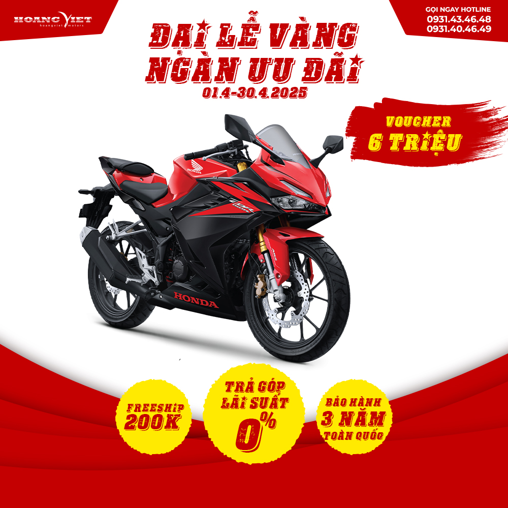 Xe máy Honda CBR150R Phiên Bản Tiêu Chuẩn 2023