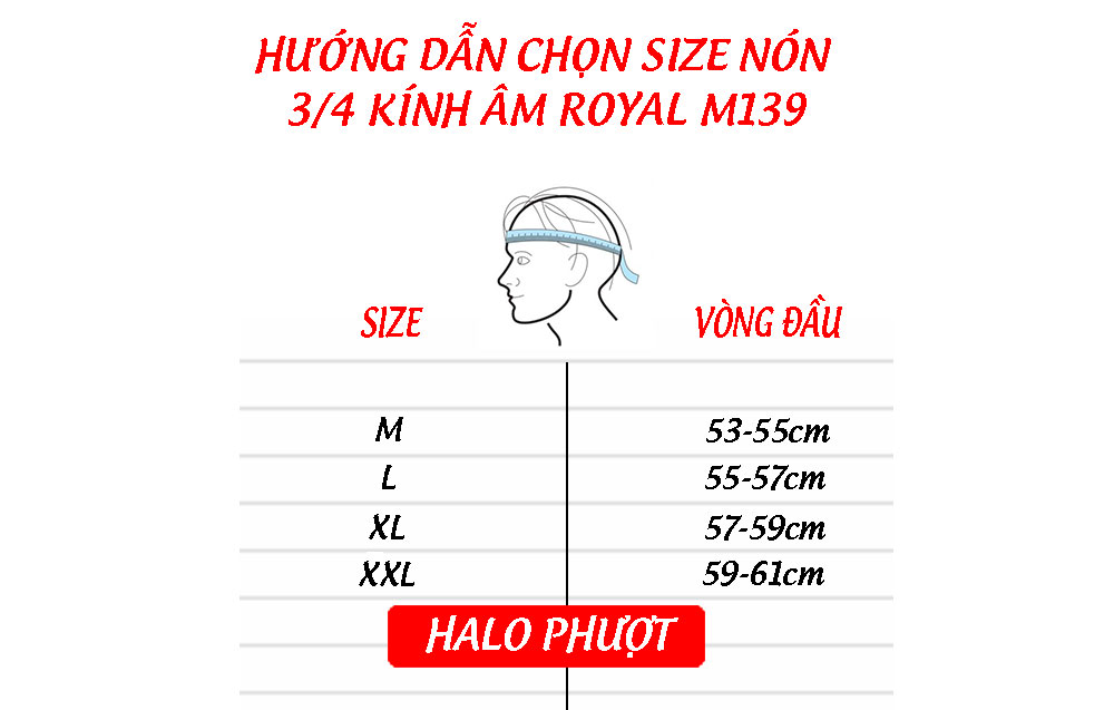 Mũ Bảo Hiểm 3/4 Royal M139 Hồng Pastel Kính Âm, Chống Bụi, Siêu Nhẹ, Chính Hãng