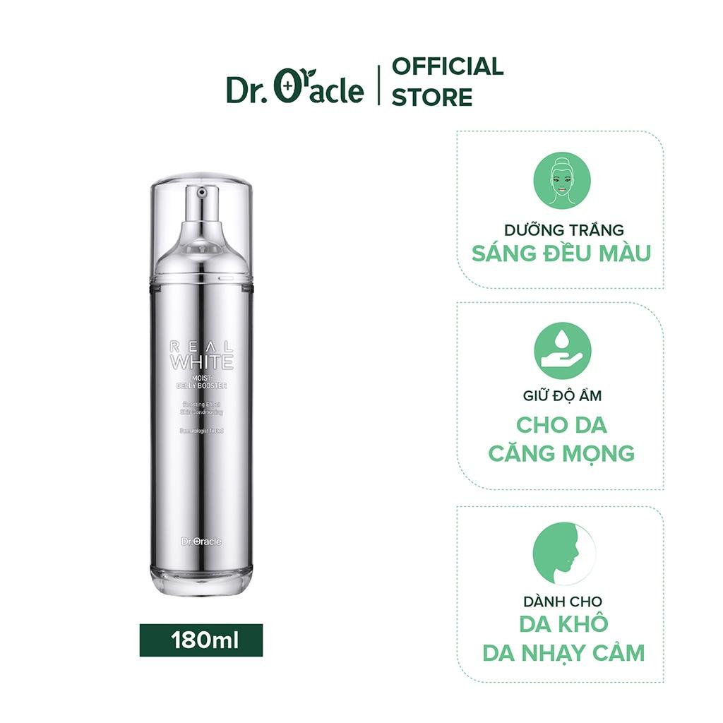 Nước Cân Bằng Dưỡng Trắng Cho Da Nhạy Cảm DR.ORACLE Real White Moist Gelly Booster 120ml