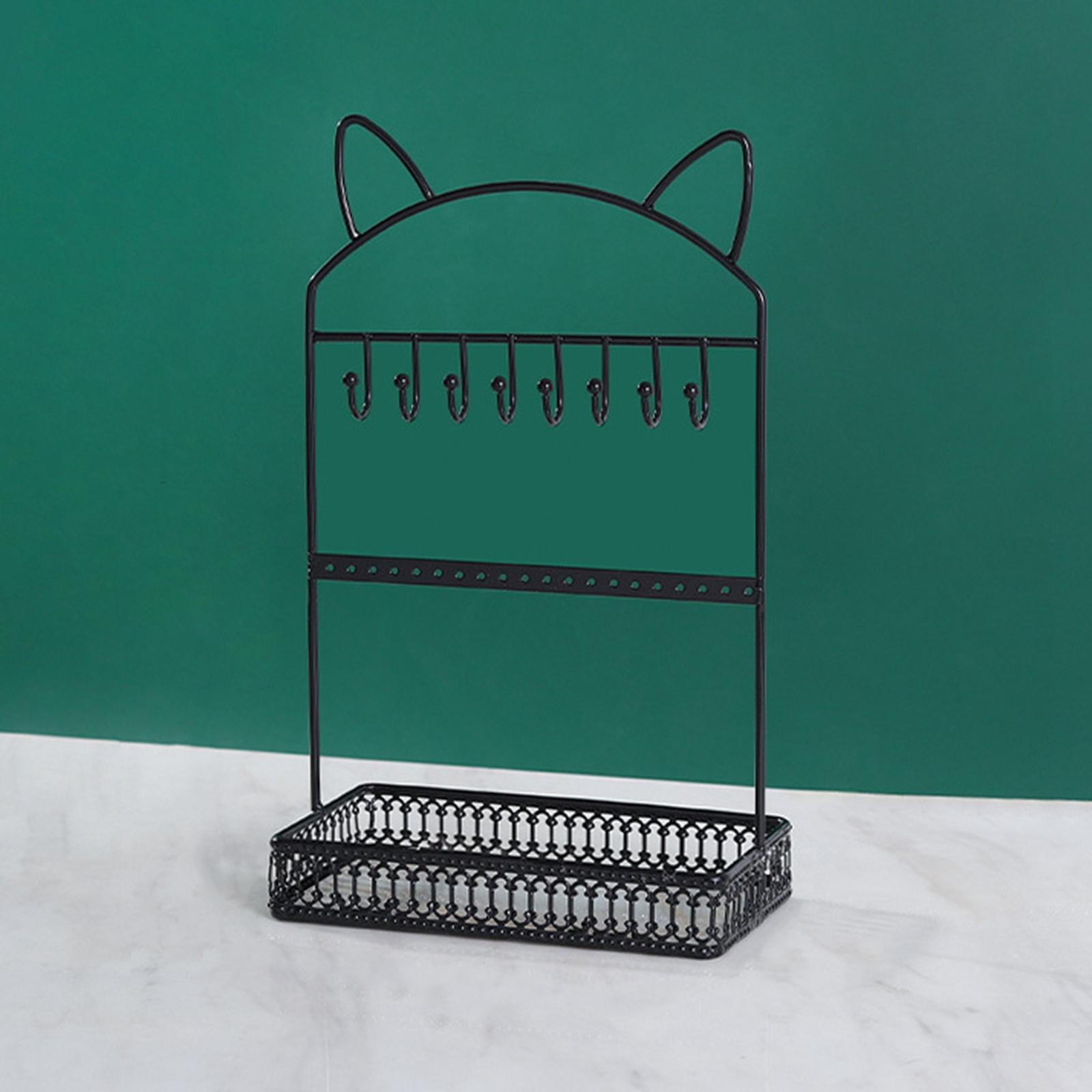 Jewelry Display Rack Holder Storage Tray Hanging Anklets   Desk