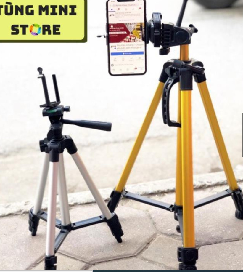 Chân Đỡ Máy Ảnh Giá Đỡ Điện Thoại Tripod 3366