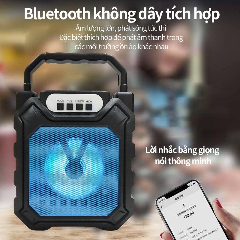 Loa Bluetooth âm thanh cực hay karaoke kèm tặng kèm mich hát,chất lượng quai xách tiệnkết nối siêu nhanh