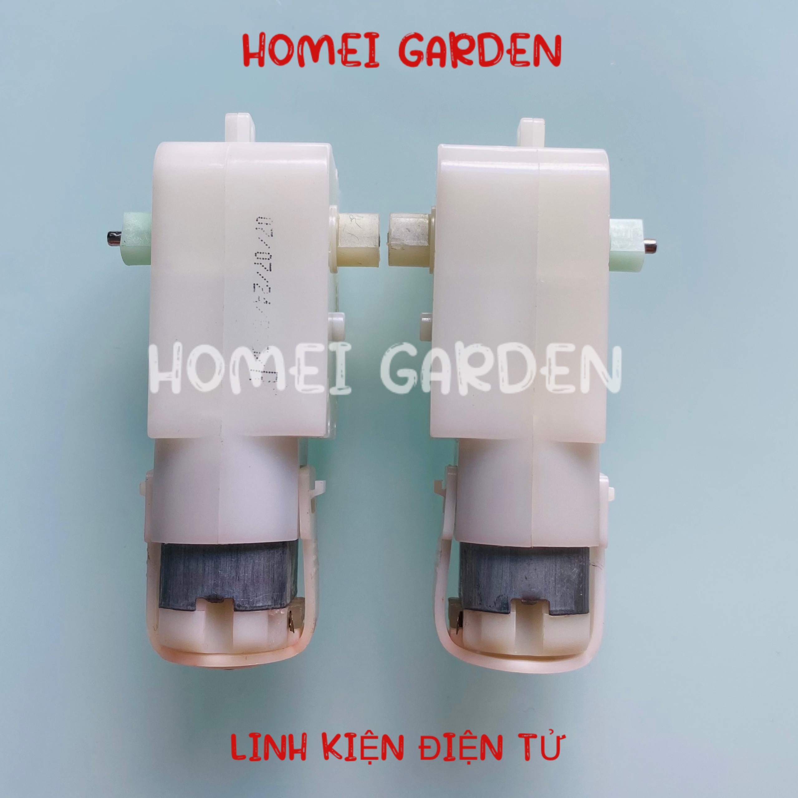 Motor giảm tốc 3V - 6V 17 - 56 vòng/phút lực mạnh chạy êm - HM0185
