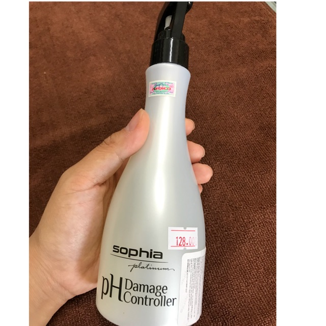 Xịt dưỡng Sophia Platium tóc cân bằng độ PH Damage Controller 300ml tặng kèm móc khoá