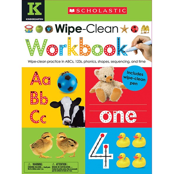 Wipe Clean Work Books - K
