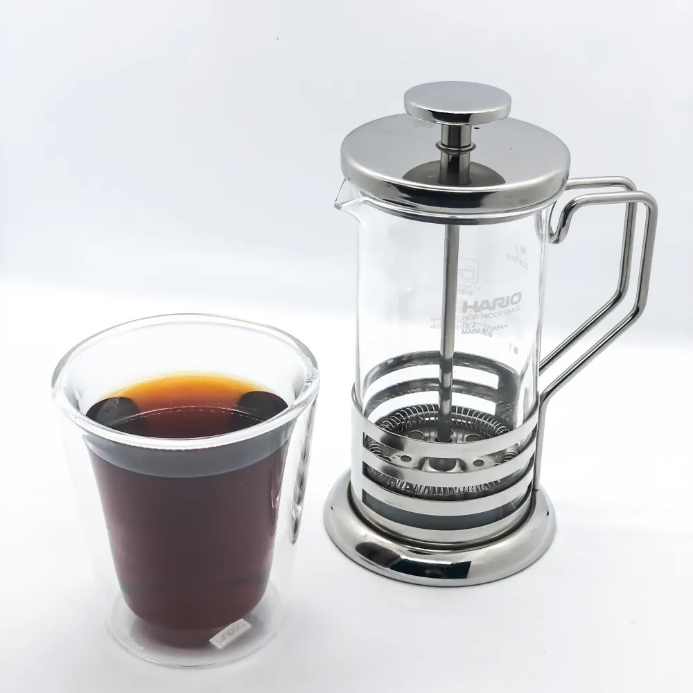 Bình Pha French Press cho Trà và Cà Phê Hario Tea & Coffee Press J