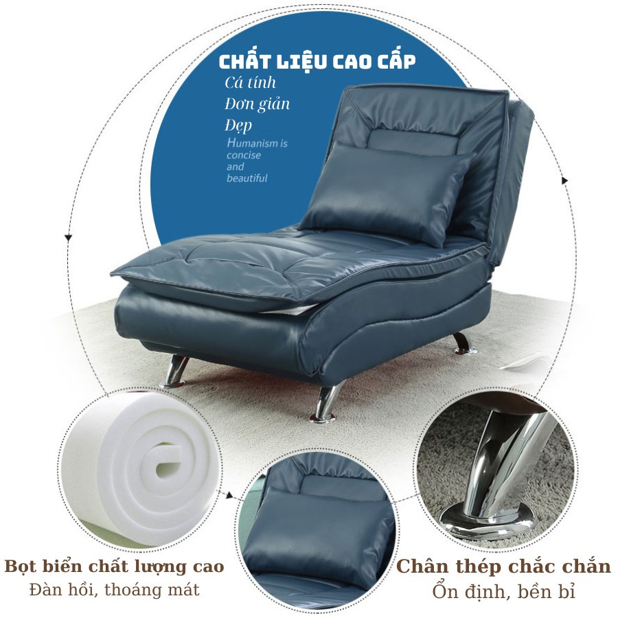 Ghế sofa thông minh,3 chế độ nằm, ghế phòng khách phòng ngủ - ghế lười nằm thư giãn, ghế nghỉ trưa văn phòng CÓ VIDEO