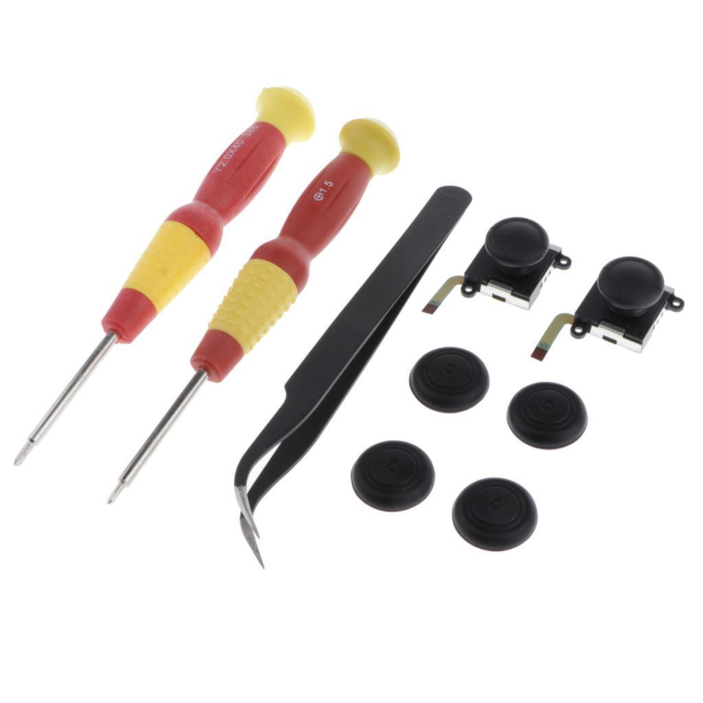 Tool Set Stick Rocker 3D Analog Joystick Thumb For NS Nintendo Switch Joy-Con