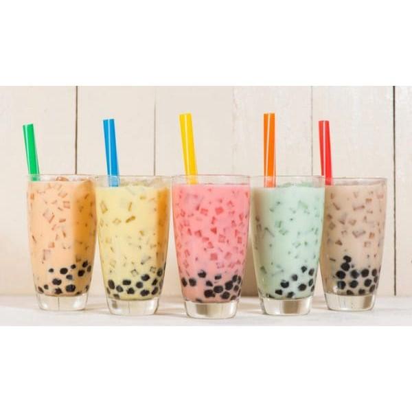 Ống hút trân châu loại to, ống hút sinh tố hoa quả