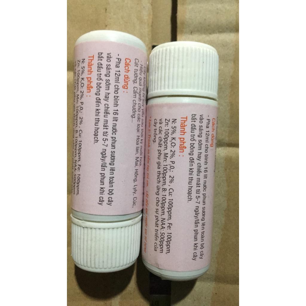 Phân bón lá HTC Đại Ngàn Dưỡng Bông - Lớn Bông lọ 36ml