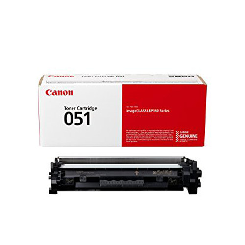 Mực in Canon Cartridge 051 Black dùng cho Canon LBP 160 Series, LBP 161dn, LBP 162dw, MF269DW, MF261D, MF267DW, MF264DW- Hàng Chính Hãng