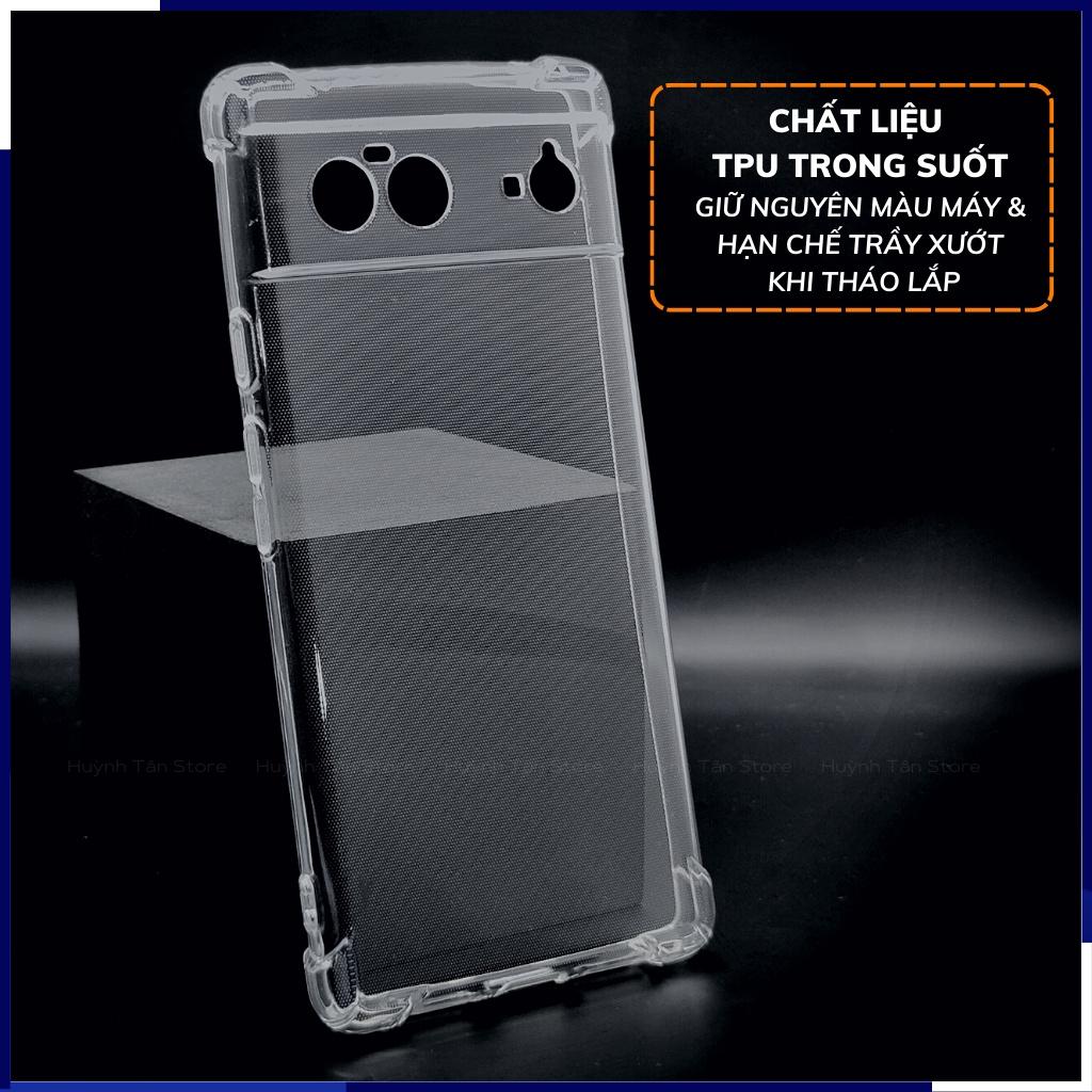 Ốp lưng pixel 6 pro google px 6 trong suốt chống sốc bảo vệ camera TPU 6D phụ kiện điện thoại huỳnh tân store