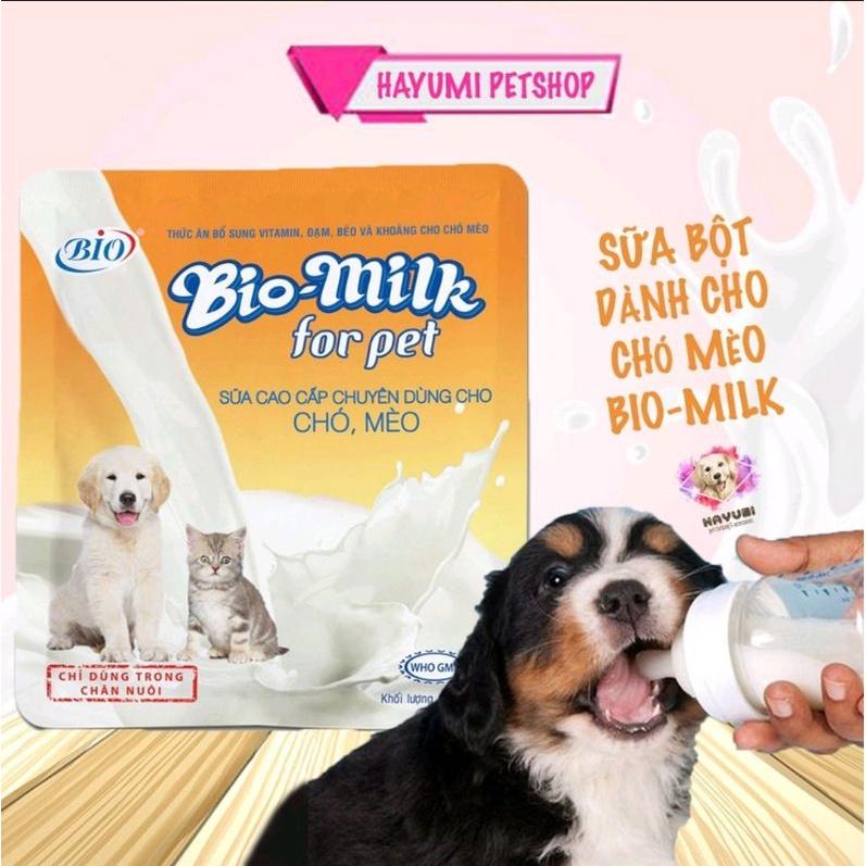 Sữa Bột BIO cho Chó Mèo ( Gói 100g)