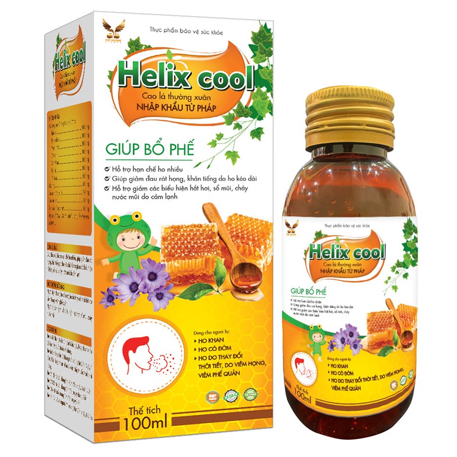 Thực phẩm bảo vệ sức khỏe Helix Cool (C/100ml)
