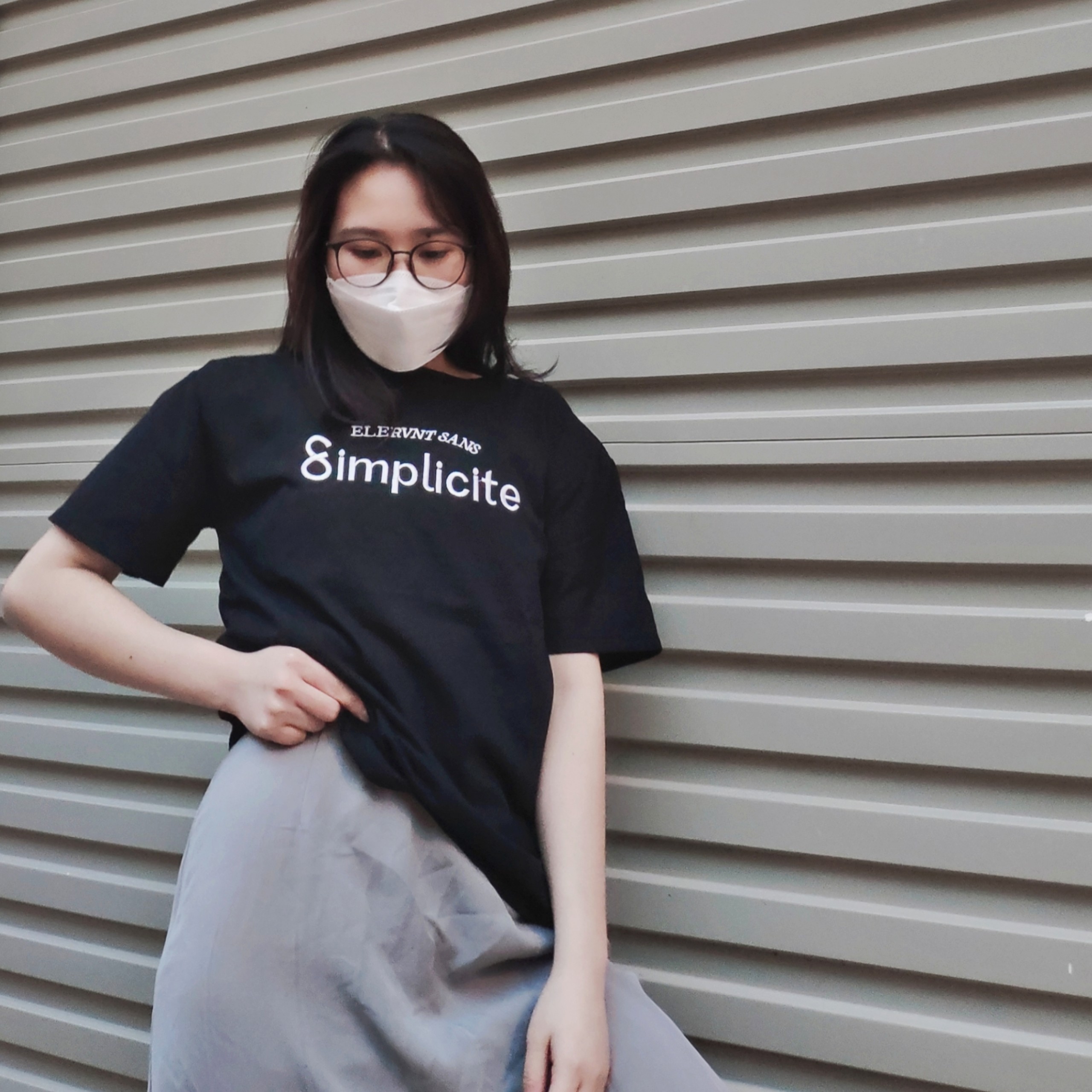Áo phông nữ tay lửng thêu chữ Simplicite đẹp hàng chuẩn Quảng Châu 3158 cao cấp thời trang giá rẻ