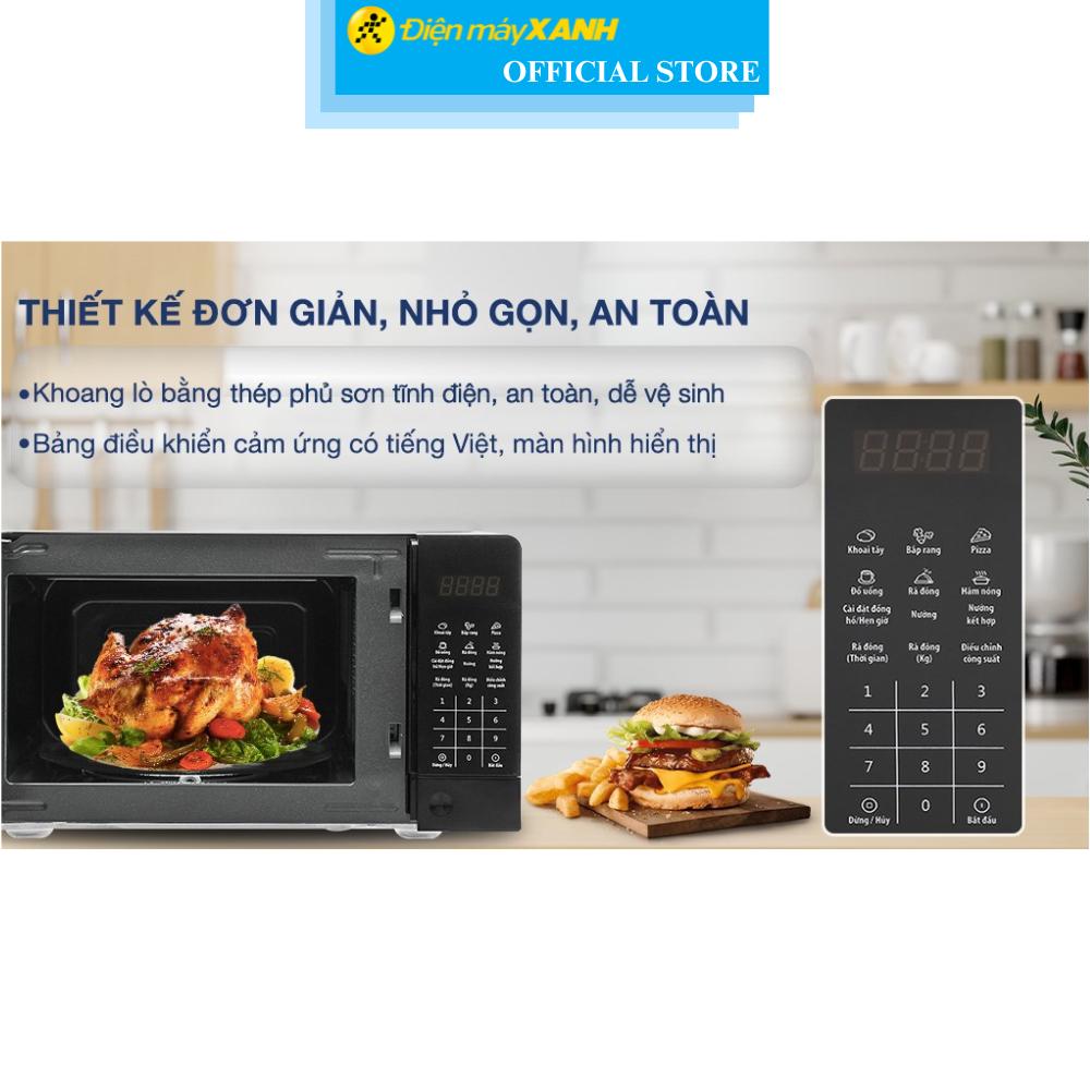 Lò vi sóng có nướng BlueStone MOB-7816 20 Lít - Hàng Chính Hãng
