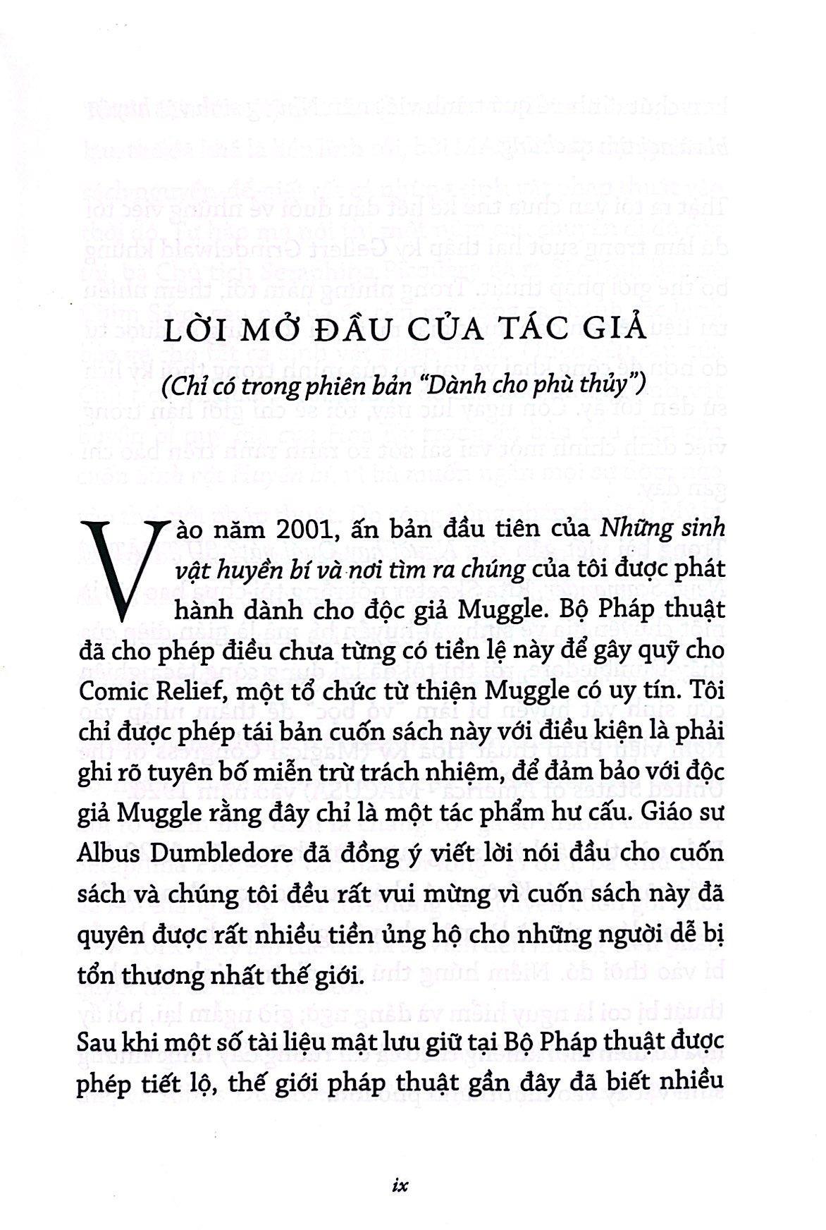 Sách - Sinh Vật Huyền Bí Và Nơi Tìm Ra Chúng - Newt Scamander - Fantastic Beasts And Where To Find Them (Tái Bản 2025)