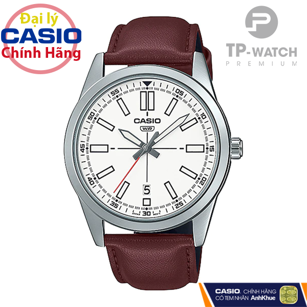 Đồng Hồ Nam Dây Da Casio Standard MTP-VD02L-7EUDF Chính Hãng - MTP-VD02L-7E