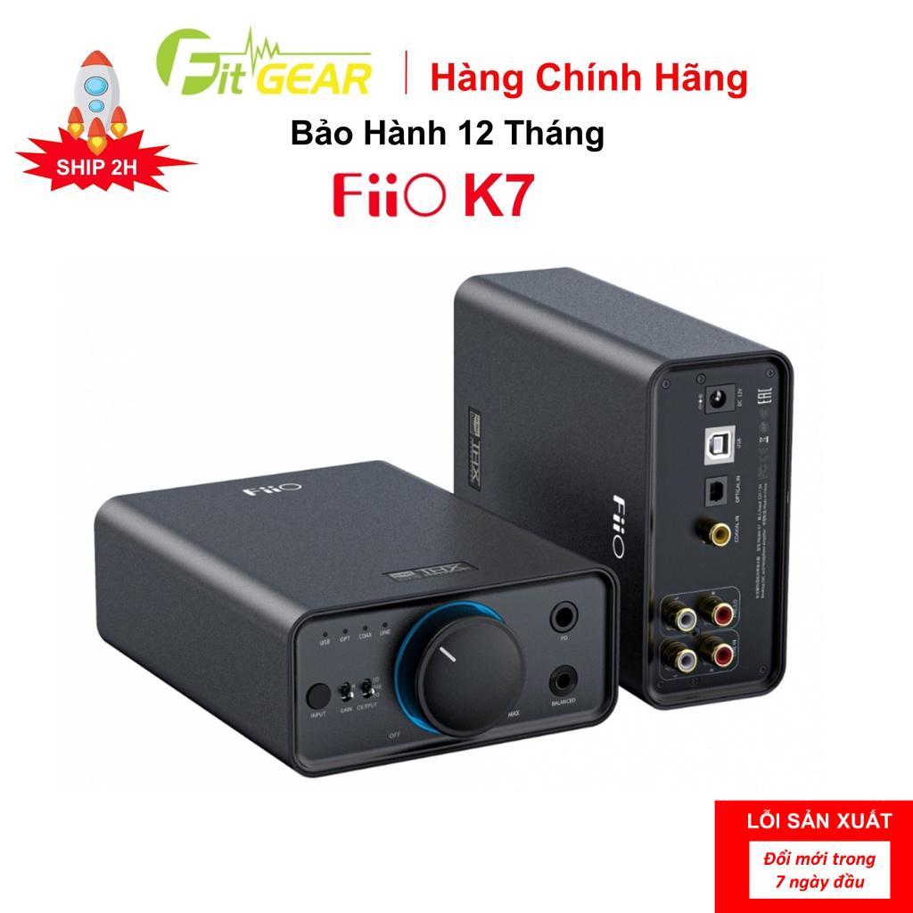 Bộ Giải Mã Âm Thanh DAC/Amp FiiO K7 Chính Hãng - Hàng Chính Hãng