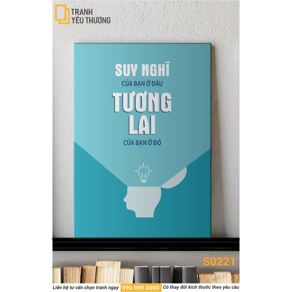 (Phần 12) Tranh Văn Phòng tạo động lực - Canvas treo tường trang trí