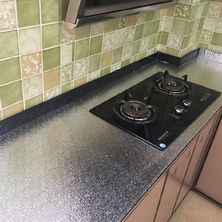 Cuộn Giấy Bạc Dán Bếp, Tủ, Kệ Chống Thấm, Chịu Nhiệt Tốt, Giấy Decal Dán Bếp - PucaMart