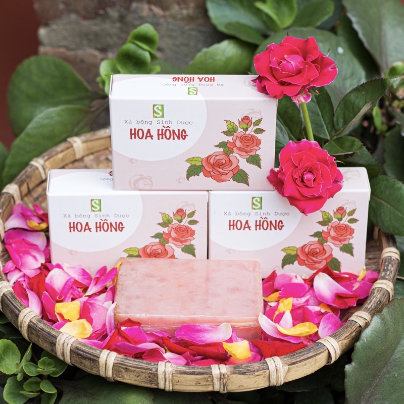 SINH DƯỢC SET 10 xà bông thiên nhiên đủ 10 vị, xà phòng handmade Soap 100gr Organic hữu cơ thảo mộc tự nhiên sạch khuẩn ngăn ngừa mụn lưng, mặt, hôi nách viêm nang lông