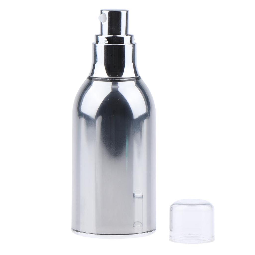 Empty face makeup cream container airless pump spray bottle sample bottle