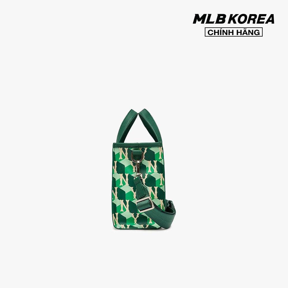 MLB - Túi tote chữ nhật Cube Monogram Small 3AORS022N-43BRD