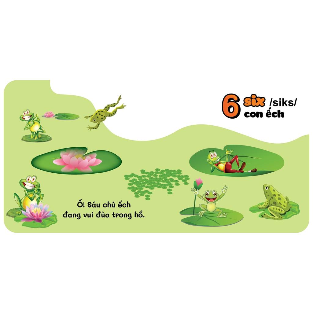 Đố Bé Ở Sau Là Gì - Song Ngữ Anh Việt - Số Đếm - Numbers