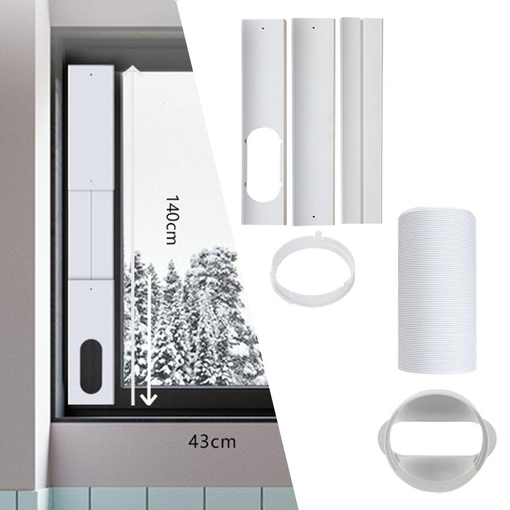 Portable Air Conditioner Window Kit Wind Shield