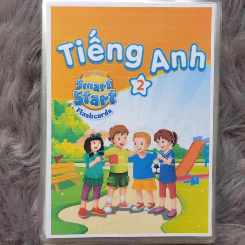 Flashcard Tiếng Anh Lớp 2- Smart Start 2 mới nhất bộ giáo dục - ép plastics siêu đẹp