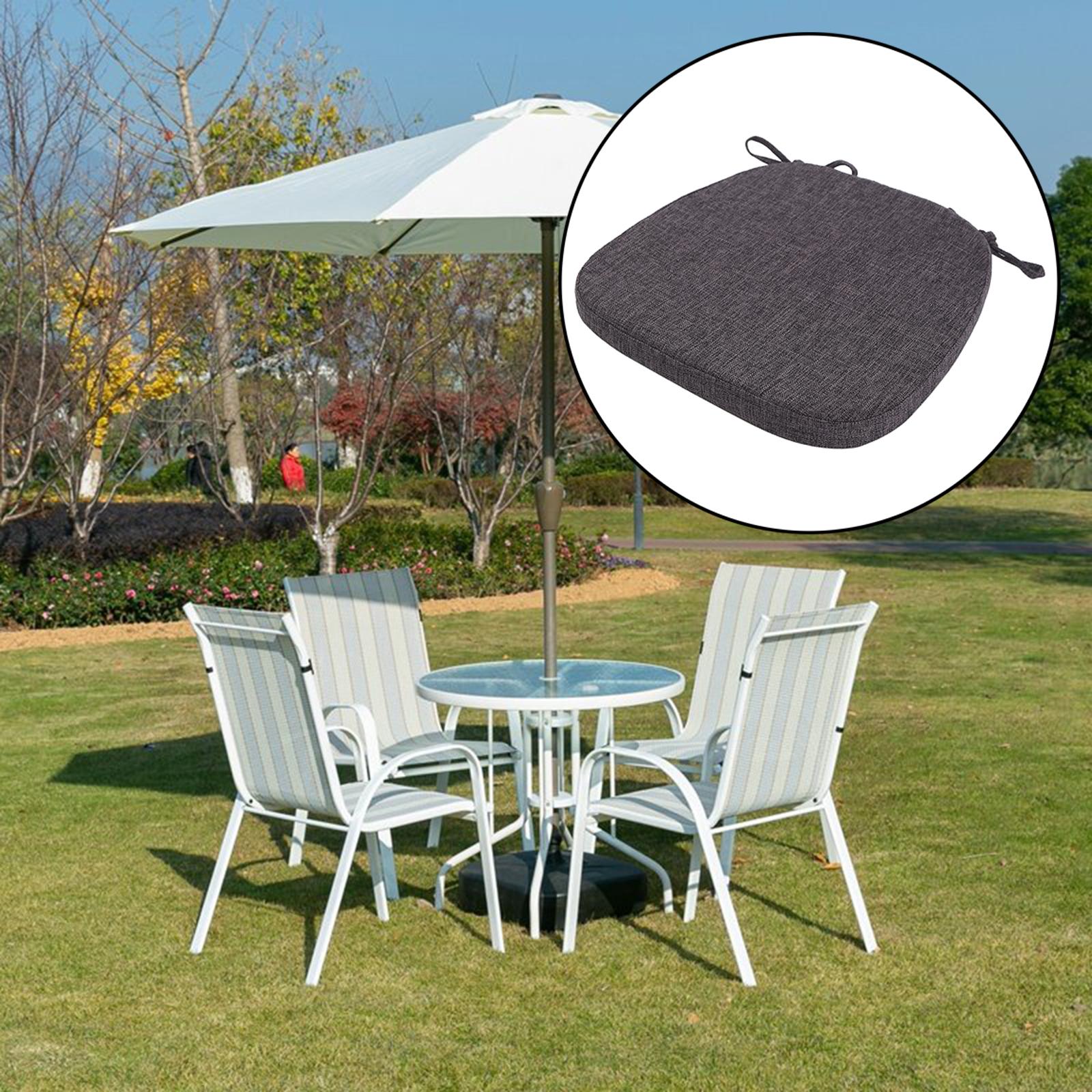 Chair Seat Cushion Pad Office Home Chair Cushion Chair Pad Black Grey