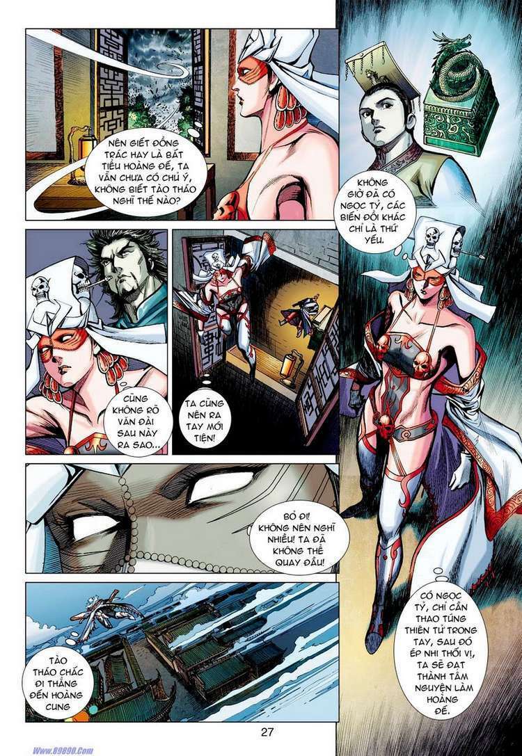 thiên tử truyền kỳ 7 - tam quốc kiêu hoàng chapter 34 26