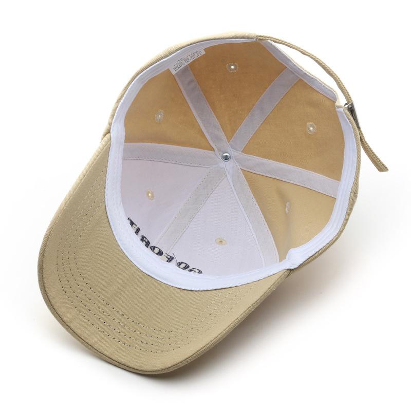 SLECKTON Cotton Mũ Bóng Chày Dành Cho Nữ Và Nam Thời Trang Nón Thêu Mặt Trời Mùa Hè Nón Áo Nón Snapback Unisex Gorras Hombre Color: Beige Size: Adjustable