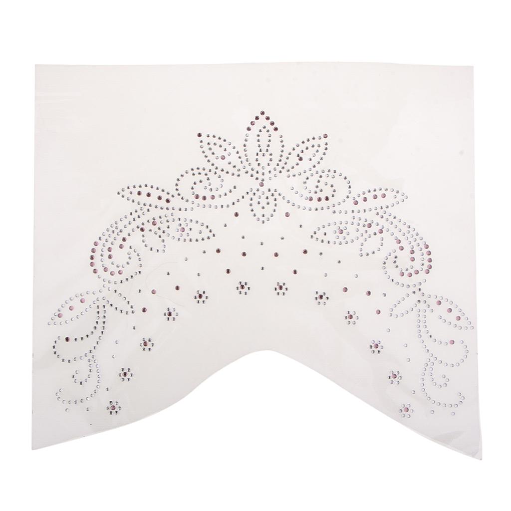 Bling Rhinestone Hot Fix Iron Trên Các Bản Vá Cho áo Thun Jeans Túi Trang Trí