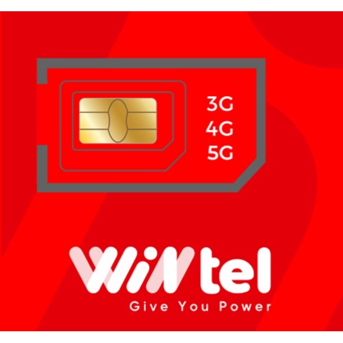 Sim WINTEL WIN119P Data 4G Tốc Độ Cao + Phát Wifi Không Giới Hạn, Dùng Sóng VinaPhone Trên Toàn Quốc - Hàng Chính Hãng