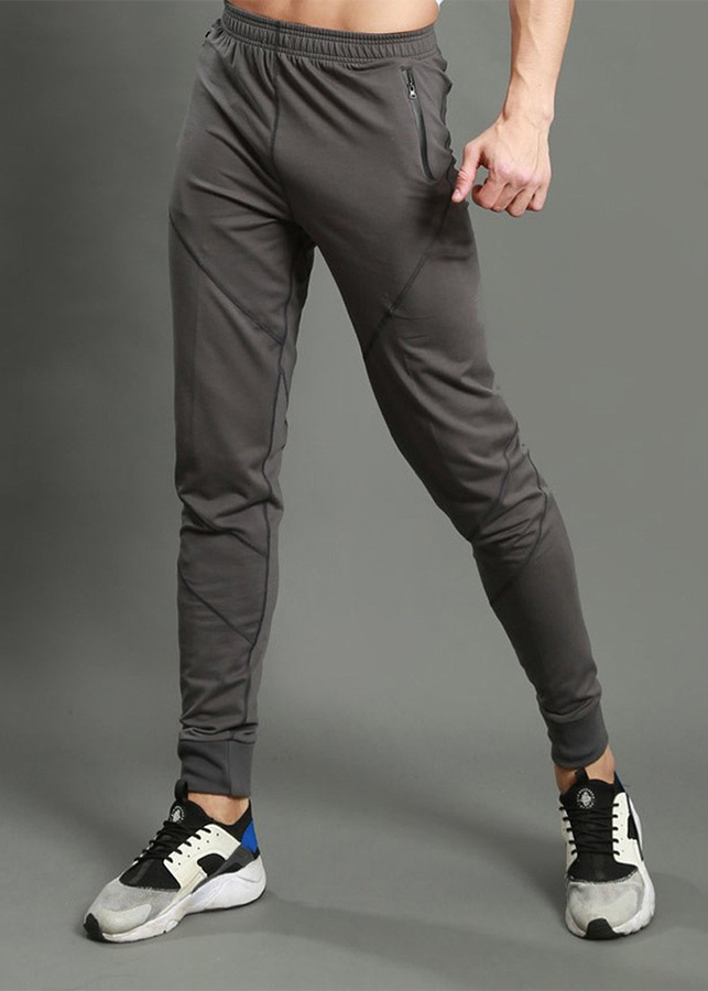 Quần Tập Gym Thể Thao Nam Cao Cấp - Xám Size 2XL