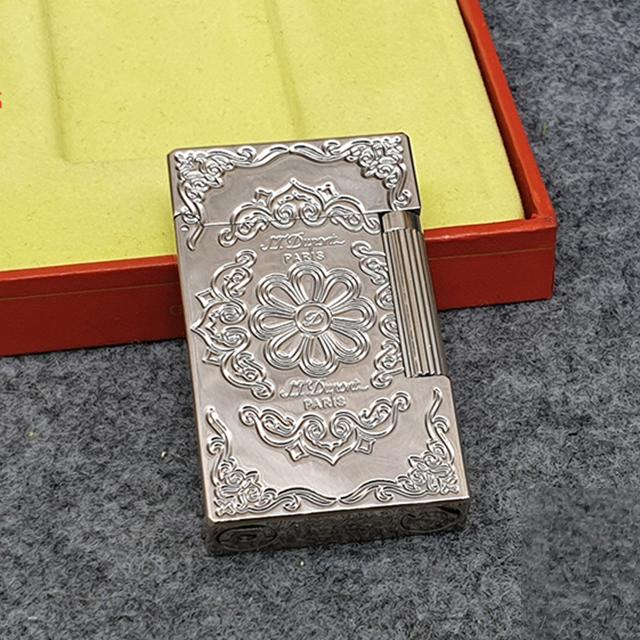 Vỏ Hột Quẹt Bật Lửa Gas Đá Upon D28B Họa Tiết Bông Hoa Đẹp, Độc Lạ In Logo - Dùng Gas Đá Cao Cấp