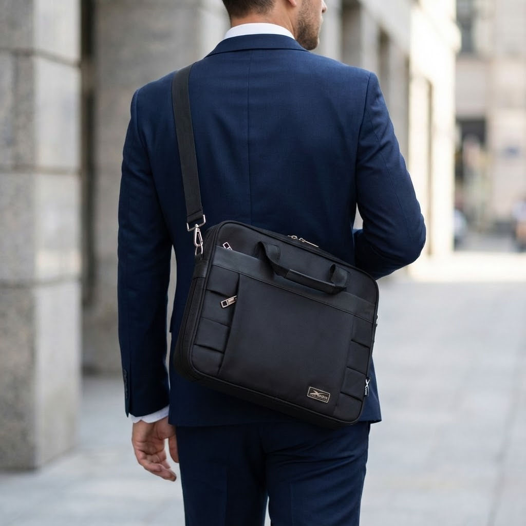 Cặp Laptop 15.6 Inch Cao Cấp Chống Sốc Chống Nước Xbags Expand Pro XB 4002 – Thiết Kế Doanh Nhân Sang Trọng, Mở Rộng Tiện Dụng, Đẳng Cấp Hiện Đại