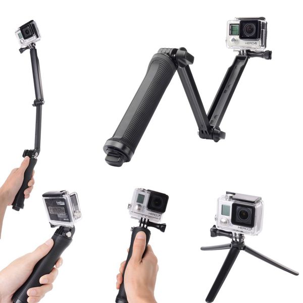 Gậy 3 Way ba khúc Cho Gopro Hero 7 Hero 6 Hero 5 – Hàng nhập khẩu 