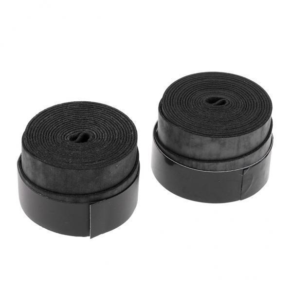 2x Anti- Racket Grip Tape, Overgrips, Racket Sweat Tape, Black