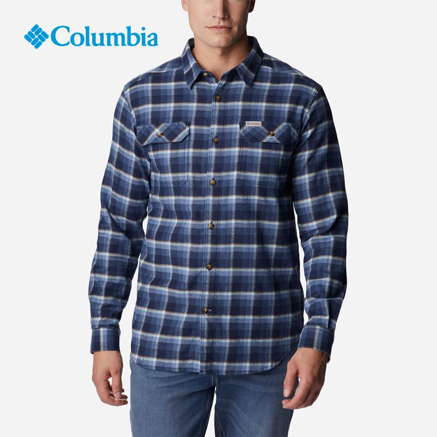 Áo sơ mi dài tay chống nắng nam Columbia Flare Gun Stretch Flannel - 1861585465
