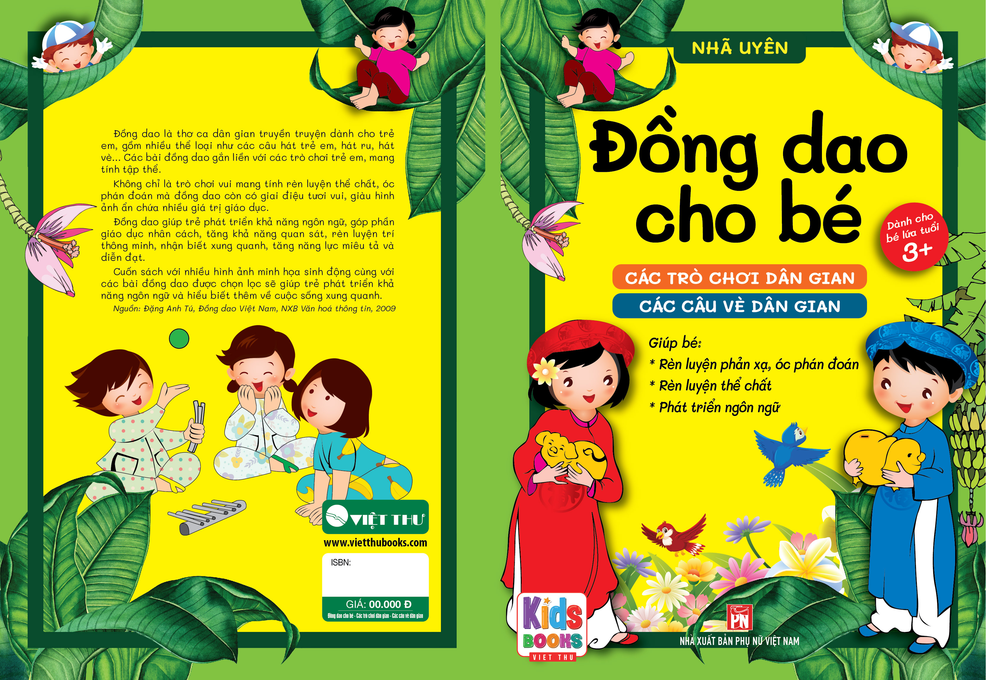 Đồng dao cho bé - Các trò chơi dân gian - Các câu hát vè dân gian - Bé từ 3 đến trở lên (dành cho bé tập nói)