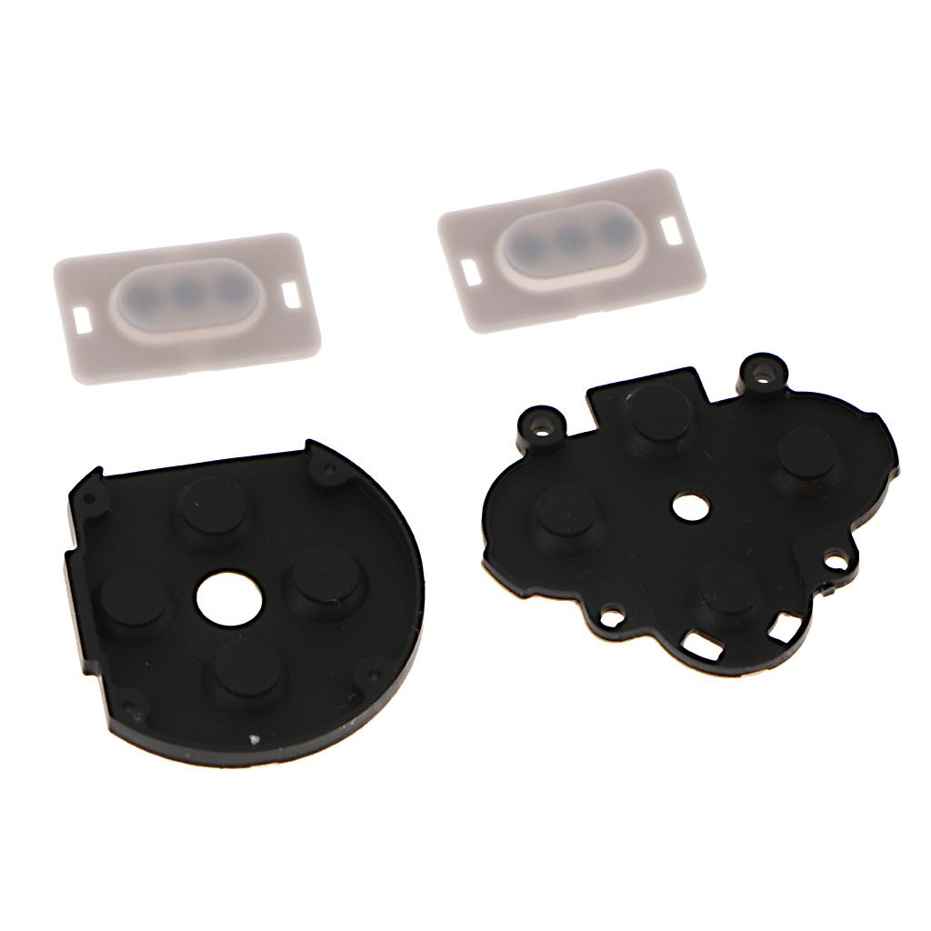 Rubber Conductive Pad Adhesive Button Replacement for  PSP 1000 Gamepad