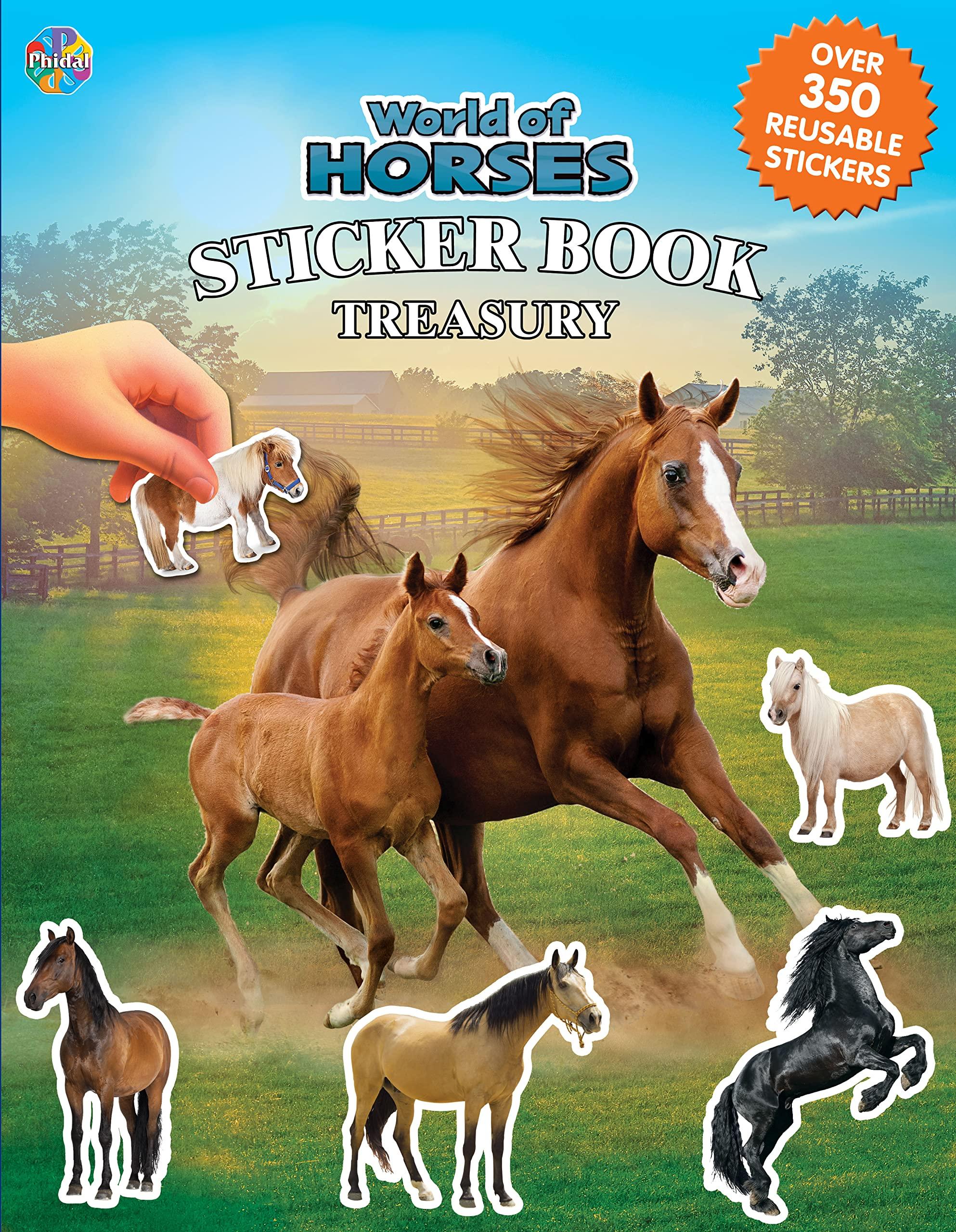 World Of Horses Sticker Book Treasury