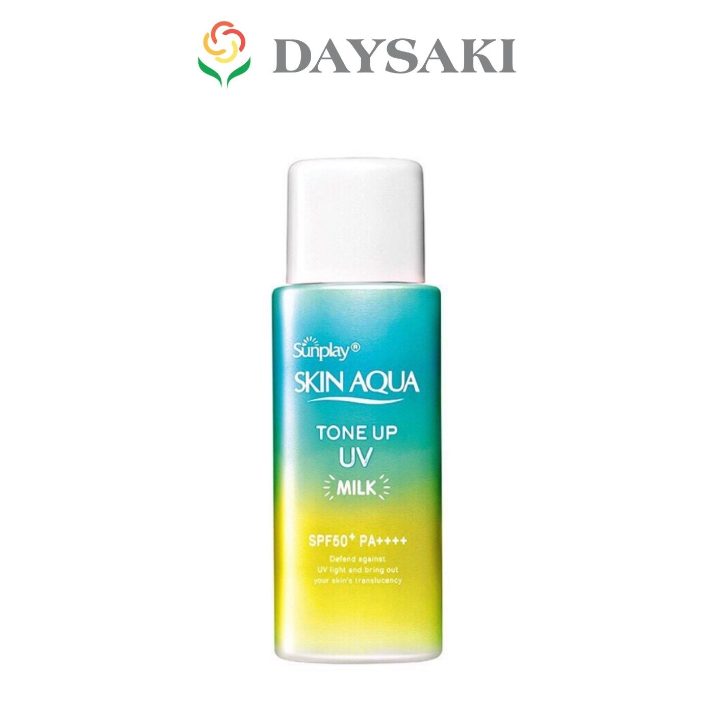 Sunplay Skin Aqua Sữa Chống Nắng Hiệu Chỉnh Sắc Da Tone Up UV Milk  Mint Green SPF50+, PA++++  50g