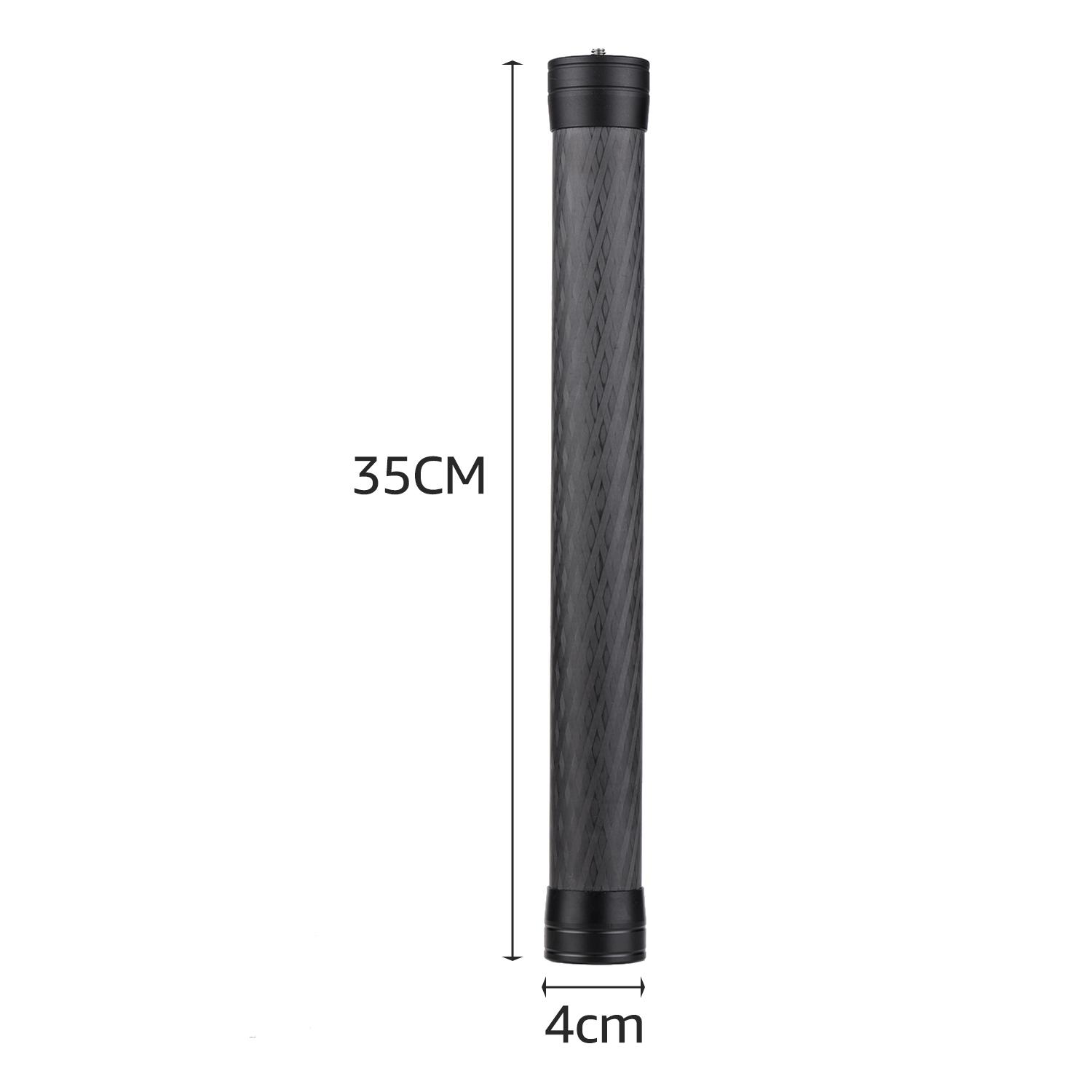 Thanh chụp ảnh mở rộng ổn định sợi carbon đa năng với vít 1/4 inch