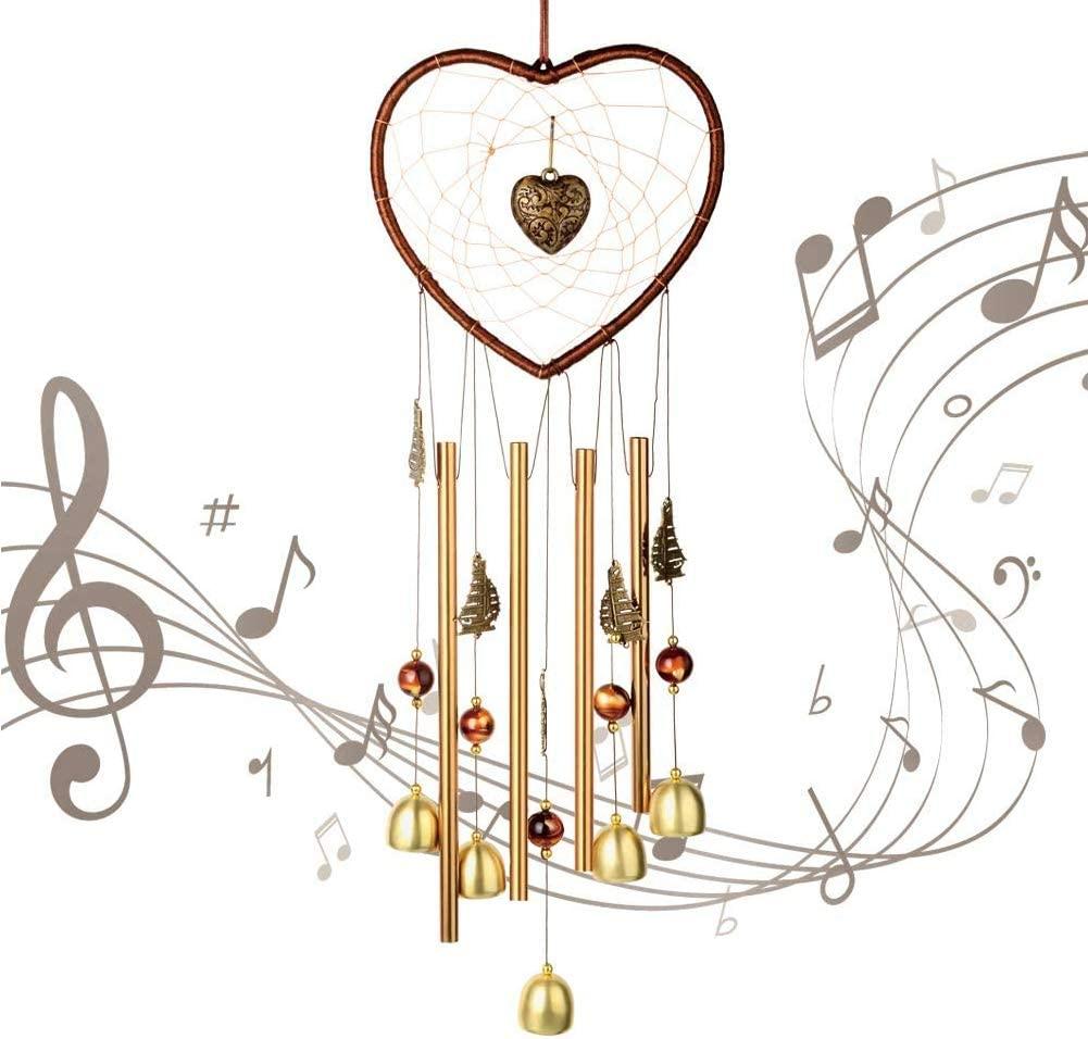Chuông Gió, Chuông Gió Ngoài Trời, Chuông Gió Chuông Gió Kim Loại Quà Tặng Cho Vườn, Sân, Nhà, Phòng Ngủ Quà Tặng Thủ Công
